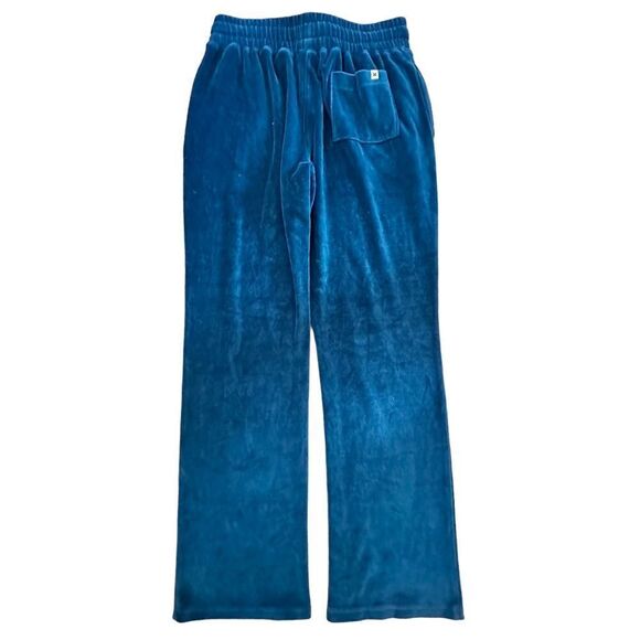 Hurley ~ dark Teal Velour Pull on Lounge Pants ~ size Small - Picture 3 of 12